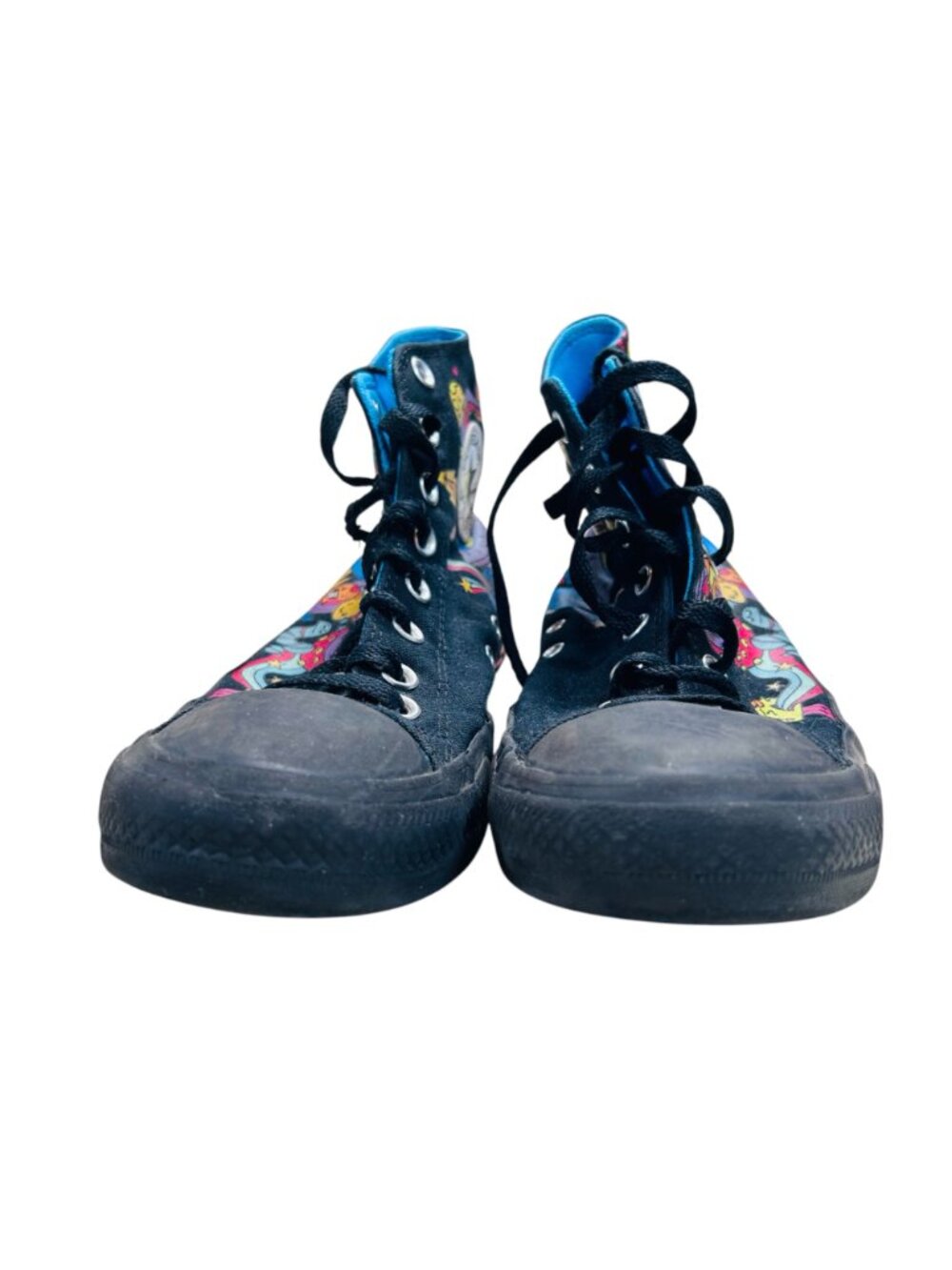 Converse Chuck Taylor All Star Notebook Graffiti Sneaker Black Men 8 Women 10 - Picture 4 of 10